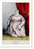 Miss Susan Barton: the mammoth lady - 2, Vintage Print