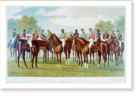 Celebrated winning horses and jockeys of the american turf, Historic Reproduction