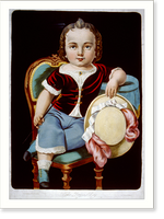 Historic Framed Print, The prize boy,  17-7/8" x 21-7/8"