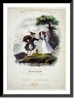 Come, gang awa'wi' me: Ballad written and composed by Edwin Ransford, Vintage Print