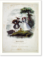 Come, gang awa'wi' me: Ballad written and composed by Edwin Ransford, Vintage Print