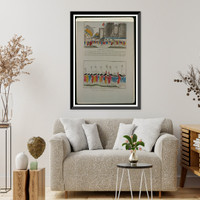 Historic Framed Print, Prise de la Bastille par les Citoyens de Paris...; C'est ainsi que l'on punit les traitres - 2,  17-7/8" x 21-7/8"