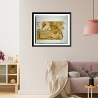 Historic Framed Print, [House, Richmond, Virginia. Site plan and landscaping] - 2,  17-7/8" x 21-7/8"