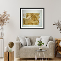 Historic Framed Print, [House, Richmond, Virginia. Site plan and landscaping] - 2,  17-7/8" x 21-7/8"