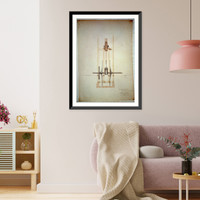 Steam engine, Washington Navy Yard, Washington, D.C. Transverse elevation - 2, Vintage Wall Art