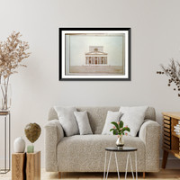 Bank building (2nd Bank of the United States"), Philadelphia, Pennsylvania. North and south front, elevation" - 4, Antique Wall Art