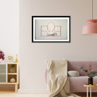 Historic Framed Print, [House, Washington, D.C. Floor plan] - 3,  17-7/8" x 21-7/8"