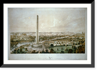 Washington, D.C. with projected improvements - 2, Antique Poster