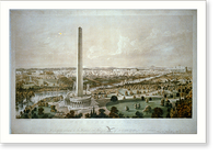 Washington, D.C. with projected improvements - 2, Antique Poster