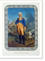 Washington - 10 Classic, Antique Print