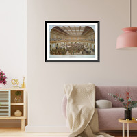 Historic Framed Print, The House of Representatives, U.S. Capitol, Washington, D.C. - 2,  17-7/8" x 21-7/8"