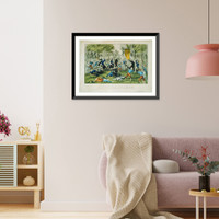 Historic Framed Print, Battle of Bull Run, Va. July 21st 1861 - 2,  17-7/8" x 21-7/8"