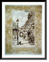 La fete Nationale due 30 Juin au Boulevard Clichy - 2, Historic Reproduction