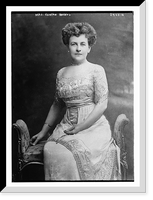 Mrs. Clinton Backus, Vintage Poster