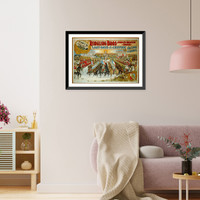 Ringling Bros World's Greatest Shows - Last days of the Century or the light of liberty - 2, Vintage Wall Art