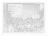 Bonner funeral procession, New York - 2, Vintage Print