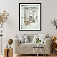 Historic Framed Print, [The Cabildo (New Orleans, La.). Window and balcony] - 2,  17-7/8" x 21-7/8"