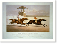 Antique Photo Print - Saratoga - Harry Bassett and Longfellow, 1872 (2)