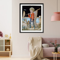 The pride of the harbor.H. Breul. Classic, Antique Poster