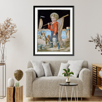 The pride of the harbor.H. Breul. Classic, Antique Poster