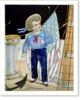 The pride of the ocean.H. Breul, Vintage Wall Art