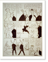 Dreams of a rarebit fiend. Why, dearie! They look like horns to me! Huh!"" - 2, Vintage Wall Art