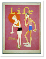 The girl who gave him the cold shoulder.John Held, Jr. - 2, Historic Print