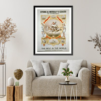 Stone & Murray's Circus is coming. The best in the world - 2 Classic, Vintage Print
