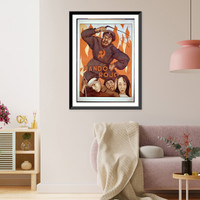 Temple Creek on New Temple Creek, Antique Wall Art