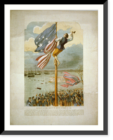 Evacuation of New York by the British, November 25, 1783 - 2, Historic Print
