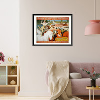 The Barnum & Bailey Greatest Show on Earth. Miss Rose Meers, the Greatest living lady rider - 2, Antique Wall Art