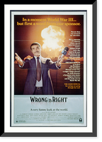 Historic Framed Print, Wrong is right,  17-7/8" x 21-7/8"
