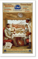 Antique Architecture - Cincinnati - Pullman compartment cars through