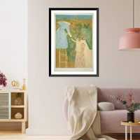 Historic Framed Print, Gathering fruit.Mary Cassatt. - 2,  17-7/8" x 21-7/8"