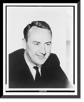 Historic Framed Print, [Phillip Burton, congressman from California, head-and-shoulders portrait, facing right],  17-7/8" x 21-7/8"