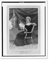 Mrs. Rachel Jackson, late consort to Andrew Jackson, President of the U. States, Vintage Wall Art