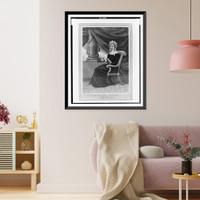 Mrs. Rachel Jackson, late consort to Andrew Jackson, President of the U. States, Vintage Wall Art