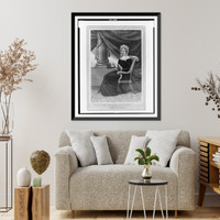 Mrs. Rachel Jackson, late consort to Andrew Jackson, President of the U. States, Vintage Wall Art