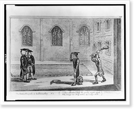 Historic Framed Print, The rake's progress at the university. No. 3. The master's wig the guilty wight appals ...,  17-7/8" x 21-7/8"