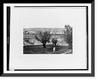 Historic Framed Print, Jerusalem, from the Mount of Olives,  17-7/8" x 21-7/8"