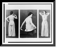 Women's beach pajama, Historic Print