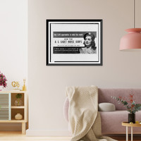 Historic Framed Print, Join the U.S. Cadet Nurse Corps, U.S. Public Health Service. only 5,416 opportunities to enlist this month, a lifetime education in a proud profession ...,  17-7/8" x 21-7/8"