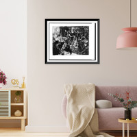 Historic Framed Print, Hellhole.John Sloan. - 2,  17-7/8" x 21-7/8"