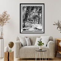 Antique Scenic Print - Napa Valley, California - Pitch and putt golf