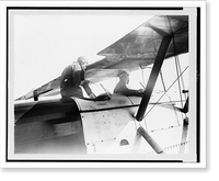 Yankee fliers arrive at Paris on way 'round the world Classic, Antique Poster