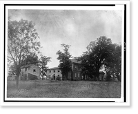 Old Calvert House, Riverdale, Md..Picture taken by Henry Orth, Jr, Vintage Poster