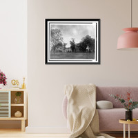 Old Calvert House, Riverdale, Md..Picture taken by Henry Orth, Jr, Vintage Poster