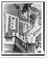 Front view of Dunbar High School, Washington, D.C, Antique Poster