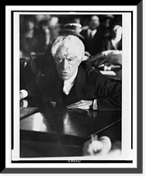 Landis flays politicians in testimony before Senate Committee, Vintage Print