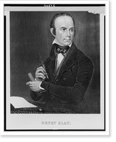 Antique Photo Print - Henry Clay.drawn and engraved by G. Parker